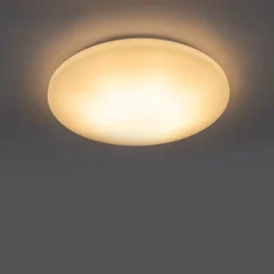 Moderne plafonnière wit incl. LED 15W IP44 - Tiho