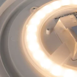 Moderne plafonnière wit incl. LED 12W - Tiho