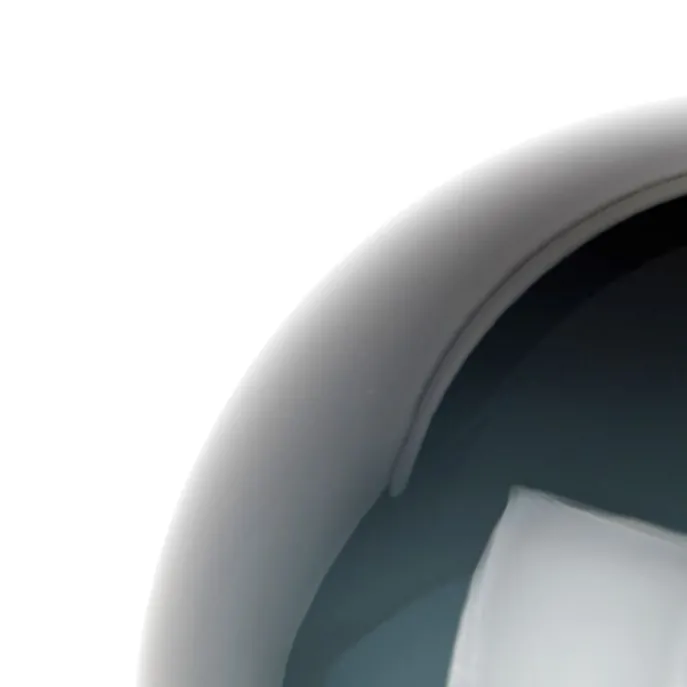 Moderne prikspot smoke 40 cm IP44 - Moshi