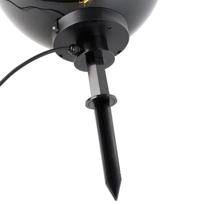 Moderne prikspot smoke 40 cm IP44 - Moshi