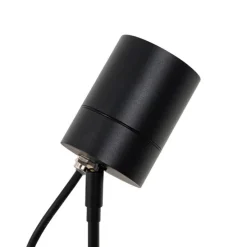 Moderne prikspot zwart AR70 verstelbaar IP44 - Solo