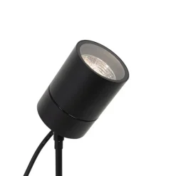 Moderne prikspot zwart AR70 verstelbaar IP44 - Solo