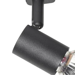 Moderne railspot zwart 1-fase railspot - Iconic Jeany