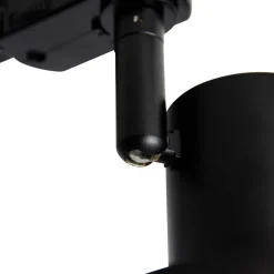 Moderne railspot zwart voor 3-fase rail GU10 111mm - 3-Phase Jeany