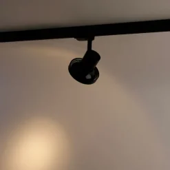 Moderne railspot zwart voor 3-fase rail GU10 111mm - 3-Phase Jeany