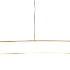 Moderne ring hanglamp goud incl. LED - Anella Duo