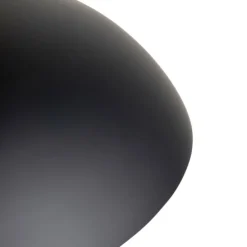 Moderne ronde hanglamp zwart met goud 3-laags - Titus