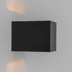 Moderne set van 4 wandlampen zwart - Transfer