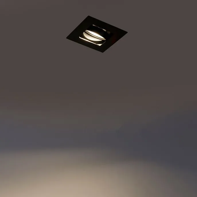 Moderne Smart inbouwspot zwart incl. WiFi GU10 - Artemis