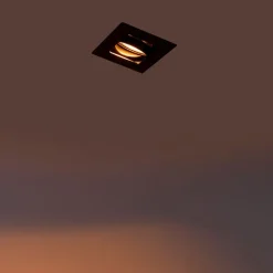 Moderne Smart inbouwspot zwart incl. WiFi GU10 - Artemis