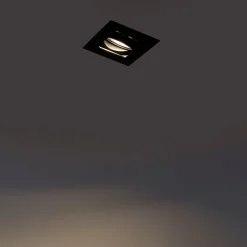 Moderne Smart inbouwspot zwart incl. WiFi GU10 - Artemis