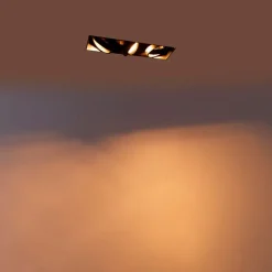 Moderne smart inbouwspot zwart trimless incl. 3 GU10 Wifi - Oneon 3