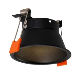 Moderne smart inbouwspot zwart incl. WiFi GU10 - Dept