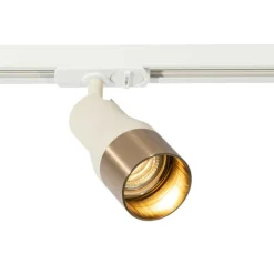 Moderne spot beige met goud voor railsysteem 1-fase GU10 50mm - Iconic Kohua