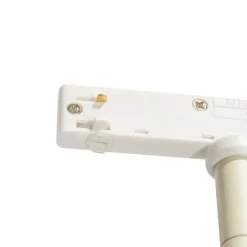 Moderne spot beige met wit voor railsysteem 1-fase - Slimline Uzzy