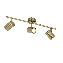 Moderne spot brons kantelbaar 3-lichts - Jeana