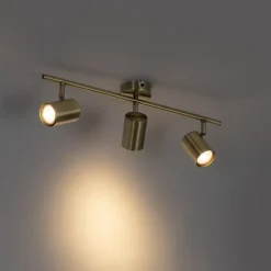 Moderne spot brons kantelbaar 3-lichts - Jeana