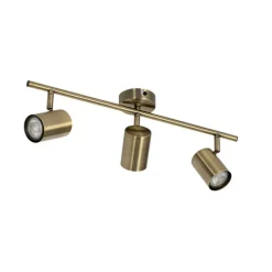 Moderne spot brons kantelbaar 3-lichts - Jeana