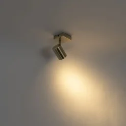 Moderne spot brons verstelbaar vierkant - Jeana