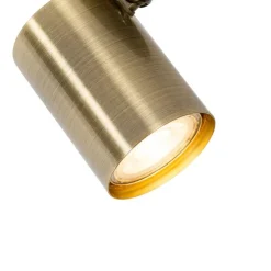 Moderne spot brons verstelbaar vierkant - Jeana