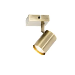 Moderne spot brons verstelbaar vierkant - Jeana