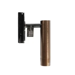 Moderne spot donker brons voor railsysteem 1-fase- Iconic Ivy