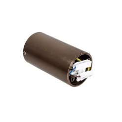 Moderne spot donkerbrons 5,5 cm - Tuba