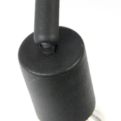 Moderne spot gebogen zwart 4-lichts - Jeany