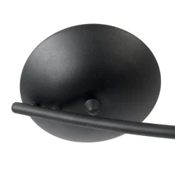 Moderne spot gebogen zwart 4-lichts - Jeany