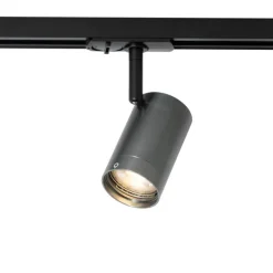 Moderne spot gunmetal voor railsysteem 1-fase- Iconic Jeana