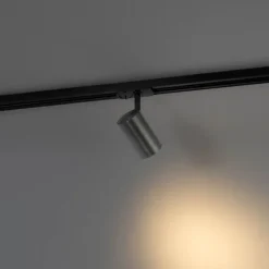 Moderne spot gunmetal voor railsysteem 1-fase- Iconic Jeana