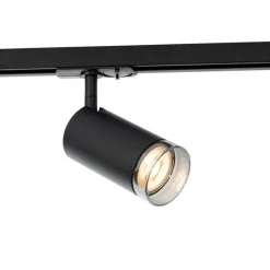 Moderne spot met smoke ring voor railsysteem 1-fase GU10 50mm - Iconic Jeana
