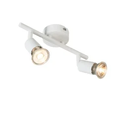 Moderne spot wit kantelbaar 2-lichts - Jeany