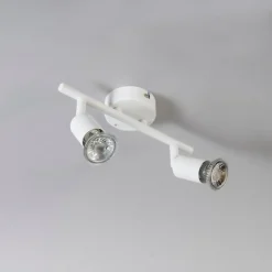 Moderne spot wit kantelbaar 2-lichts - Jeany