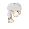 Moderne spot wit kantelbaar rond 2-lichts - Jeany