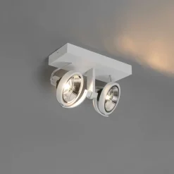 Moderne spot wit 2-lichts - Master 111