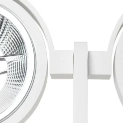 Moderne spot wit 2-lichts - Master 111