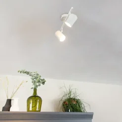 Moderne spot wit 2-lichts kantelbaar - Jeana