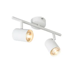 Moderne spot wit 2-lichts kantelbaar - Jeana