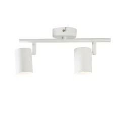 Moderne spot wit 2-lichts kantelbaar - Jeana