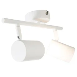 Moderne spot wit 2-lichts kantelbaar - Jeana