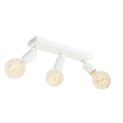 Moderne spot wit rechthoekig 3-lichts - Facil