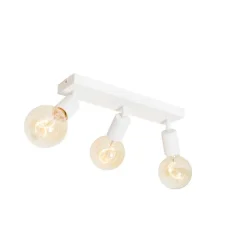 Moderne spot wit rechthoekig 3-lichts - Facil