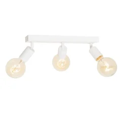 Moderne spot wit rechthoekig 3-lichts - Facil