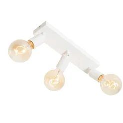 Moderne spot wit rechthoekig 3-lichts - Facil