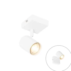 Moderne spot wit verstelbaar vierkant - Jeana