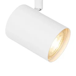 Moderne spot wit verstelbaar vierkant - Jeana