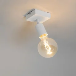 Moderne spot wit vierkant - Facil