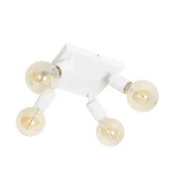 Moderne spot wit vierkant 4-lichts - Facil