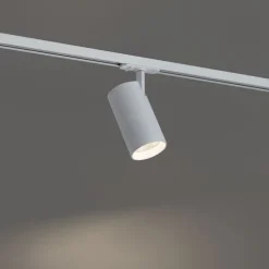 Moderne spot wit voor railsysteem 1-fase incl. LED - Iconic Mark